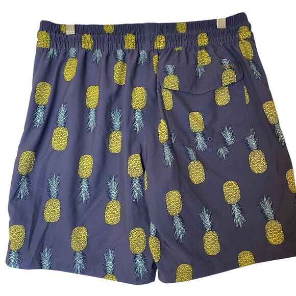 Hurley Board Shorts Men M Multicolor Pineapples Print Lined Summery Aloha Beach - Picture 3 of 7